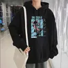 2021 Anime Dämon Slayer Patchwork Hoodies Männer/Frauen Harajuku Lustige Manga Hashibira Inosuke Drucken Mode Straßen Sweatshirts Top Y0804