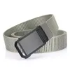 Belts 2021 Men's Belt Zinc Alloy Automatic Buckle Business Camouflage Canvas Nylon Woven Correas Para Mujer