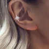 silver ear cuff pierced