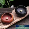 Lâmpadas de fragrância Pentagrama Buddha Aromatic Ash Catcher Durável Redondo Yin Yang Incenso Cone Plate Burner Wood Home Stick Titular Prac Fábrica Preço Especialista Preço