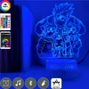 Manga Led Light Team 7 Naruto Sasuke Kakashi Sakura Kids Bedroom 3d Nightlight Atmosphere Lamp6268246