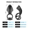 Remoto Controle Penis Anel Vibradores Para Homens Masculino Glans Massager Penis Estimulação Atraso Treinador Macho Cock Anel Adulto Sexo Brinquedos 211129