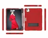 3 in 1 tablet Case For iPad 10.2 10.9 11 9.7 air2 air4 mini45 samsung T290 T500 T220 T225 T307 T510 P610 PC+TPU portable Shockproof Kickstand PC cover