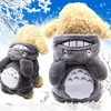 Dog Apparel Winter Huisdieren Truien Totoro Kostuum Sweater Hoodie Jas Coral Fleece Vest Puppy Cat kleding VS