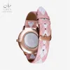 Lmjli - Shengke women watch watch in pelle relogiofeminino vintage plaid orologio da polso da donna in pelle orologio orologio da ragazze orologi womans reloj mujer