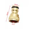 Watering Equipments 1/2" Thread Quick Connector Brass Tap For Agriculture Garden Irrigation Hose Pipe Fitting Adapter 2 Pcs