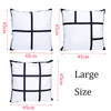 Creative Sublimation Gitter Pillow Case Hotel Bedroom Cushion Cover House Supplies Festival Presenter för familj