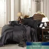 Lovinsunshine Luksusowy Łóżko US King Size Silk Duvet Cover Set Satin Silk Pościel Zestawy AX06 #