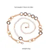 Circle Women Waist Chain Strap 2022 New Luxury Designer Body Chains Adjustable Ladies Gold Color Dress Skinny Thin Belts Jewelry G220301