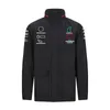 Гоночный костюм Формулы-1 F1, куртка с длинными рукавами, ветровка, осенние и зимние теплые модели автомобильных вентиляторов