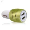 Dual USB car charger 2 ports 5V 2.1A micro auto power adapter for iPhone Samsung Android phones