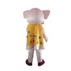 Hallowee fofo elefante mascote traje de qualidade dos desenhos animados anime anime caráter caráter carnaval adulto unisex vestido natal festa de aniversário outdoor outfit