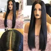 Full Lace Syntetisk Remy Hair Wigs 12 ~ 28 tums simulering Mänskligt hår Wig Perruques de Cheveux humains