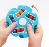 Magia Miúdos Brinquedo Bean Board Educação Cognitiva Giro Grânulo Jogo Crianças Plate Cubo Anti Stress Brinquedos