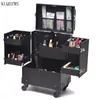 Custodia multifunzionale per nail art Borse cosmetiche professionali da donna Valigia di bellezza Borsa da viaggio per tatuaggi Trolley da viaggio Custodie209B