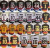 Herr Retro Ishockey Vintage 16 Trevor Linden Tröjor 10 Pavel Bure 44 Todd Bertuzzi 89 Alexander Mogilny 19 Markus Naslund Sydd Vit Svart Gul High/Top FaYi