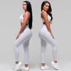 2 piece gym sport set women fitness clothing yoga long pant and sport bra r back jacquard push up high waist stretchy sexy T200617