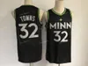 City Earned Edition Anthony 1 Edwards Basketball Jerseys Karl-Anthony 32 Towns D'Angelo 0 Russell Men Stitched Size S-3XL