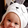 Born Baby Хлопковое полотенце для детей Детские Детские Детки с капюшоном Пончо Младенческий пляж Спа Одеяло 100% S 210728