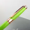 Gelpennor Luxury Metal Signature Pen Orb Advertising Office Supplies Stationery hela 5st påfyllning Bag9899245