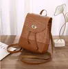 50pcs Backpack Bag Women PU Geometric Patterns Patchwork Flap Cover Hasp Min Cross body Bags Mix Color