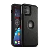 Capas de couro PU para iPhone 12 11 Pro X XS XR MAX 7 8 6 6 SL PLUS OCOW OUT FORA DE NEGÓCIOS DE NEGÓCIOS DE LUXO DE CHOQUE