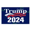 최저 가격 Trump 2024 Flag 10 Styles Donald Flags Keep America Great Again 폴리 에스테르 장식 배너 For President USA