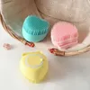 Magic Soft Silicone Bath Brushes Household Baby Showers Bubble Cleaning Dirt Remover Pet Wash Skin Massage Body Brush Shower Gel Addable HY0176