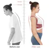 Back Support Body Shape Belt Placure Corrector Brace vuxen justerbar axel övre smärta intim bekväm osynlig