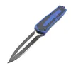 9 modeli SCA Blue Handle Straight State Blade Nóż Dual Action Fishing EDC Kieszonkowe Noże Taktyczne Noże Taktyczne Noże