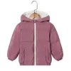 Winter Kids Down Jackets For Girls Coats Thicken Duck Down Boys Jacket Toddler Hooded Outerwear Baby Children Snowsuit Clothes H0909