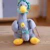 25cm Cute Goose Doll Fee Plush Toy Children Muñecas de peluche Soft Animal Juguetes Regalos de alta calidad al por mayor