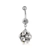 D0153 Sieraden Bal Steen Belly Navel Button Ring Mix Kleuren