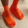 Lisapie Womens Slides Sandal Verão 2021 Trending Plataforma Chinelos de Chinelos De Fundo Grosso Slides Slides Sapatos Mulheres Designer Sandálias Y220301