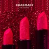 Charmacy Brilhante Brilho Metálico Matte Veludo Lip Maquiagem Diamante Shimmer Vermelho Batom Beleza Cosméticos