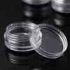 Plastic 3ml Cosmetic Jar Empty Eyeshadow Case Face Cream Bottles Glitter Container Eye Shadow Empty Nail Pots Beauty Tool