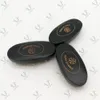 Moq 50 PCS Özel Logo Siyah Sakal Fırça Bıyık için Sakallı Ahşap Tutucu Domuz Kılı Bıyıkları Yüz Kılları Fırçalar Erkekler Bakım Kitleri