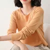 Winter sweater Autumn Sweater Women's Thin O Neck Curling Base Korean Loose Pullovers Full for women 210420