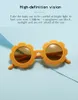 30 sztuk / pudełko Nowy Kwiat Słońca Okrągły Cute Kids Okulary Okulary UV400 dla chłopca Dziewczyny maluch Piękne dziecięce okulary przeciwsłoneczne Dzieci Oculos de Sol