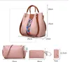 HBP Fashion Floral Handbags Lady Bags Women Axel Messenger Bag Cross Body Totes Purse 3pcs Set318p