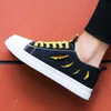 Designer Cotton Mens Canvas Casual Shoes Nylon Gabardine High Low Rubber Platform Inspirerad av Motocross Tyres Sneakers Sport Rune Good Size 39-44 29244 56746