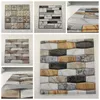 Wall Stickers 10Pcs 3D Marble Pattern Sticker PVC Waterproof SelfAdhesive Paper 30x30cm Brick Grain Bathroom Decor2072153