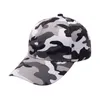 Camouflage Baseball Hat Casual Hip Hop cap summer Outdoor Sport Washed Ball Caps Fashion Sunscreen Festive Party Hats Supplies 4styles WMQ787