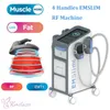 Hi-EMT Neo Sculpt Slimming Equipment Forming Fat Minska Build Muscle Device Electromagnetic Stimulation Emslims Beauty Machine gör kroppen smal och starkare