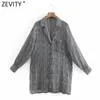 Mulheres Vintage Houndstooth Manta Impressão Casual Kimono Smock Blusa Perspectiva Feminina Camisa Roupas Chic Chamise Tops LS7581 210416
