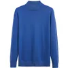 Solidny sweter z dzianiny Męskie O-Neck Elastyczność Marka Top Casual Soft Pullover Men Coats Brater Hervize Swetry 210524