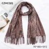 Vinter Cashmere Scarf Kvinnor Foulard Wool Kerchief Bandana Sjaals Voor Dames Trumpet Plaid Poncho Kvinnor Scarf för damer Q0828