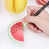 Fruktform Anteckningar Papper 50 Sidor Söt äpple Lemon Pear Noter Strawberry Memo Pad Sticky Papers School Office Supply RRA10681