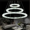 LED lustre Lustres Cristal Luminaire pour salon hôtel Lustre télécommande Suspension lampe chambre décoration