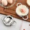 Кухонная из нержавеющей стали Пельмени для пельмени Пресс-тесто Приготовление тесто для выпечки Выставка Jiaozi Maker Flush